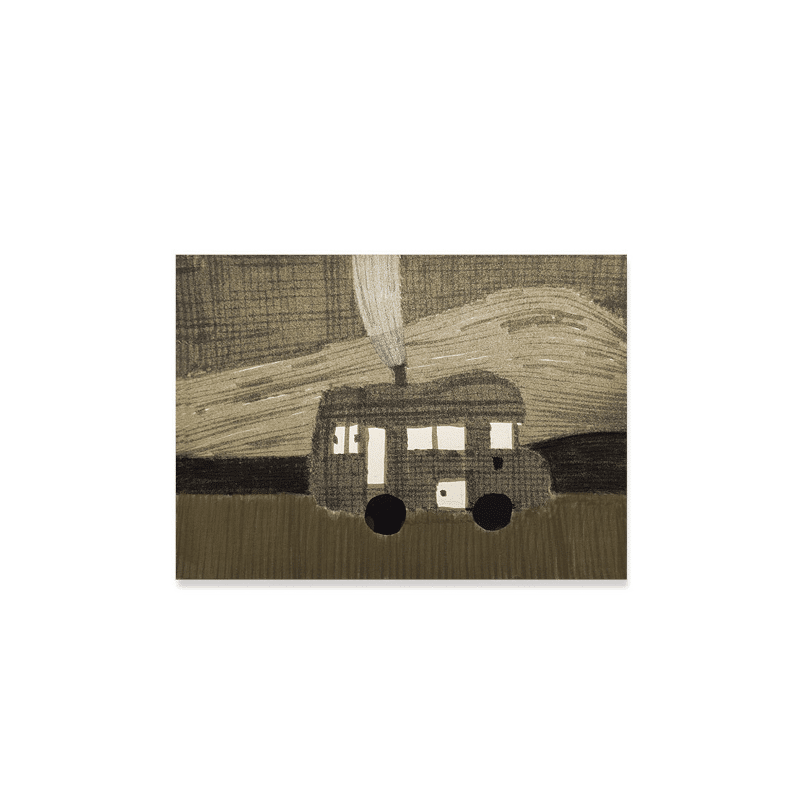 Postkarte – Van von Ted and Tone