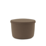 Pouf - Hide Storage brown von Normann Copenhagen