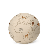 Pouf - The World off-white von Ferm Living