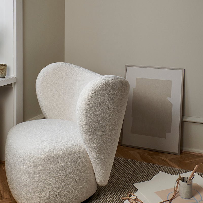Print - Bauhaus beige von Julia Hallström Hjort