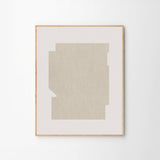 Print - Bauhaus beige von Julia Hallström Hjort