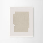 Print - Bauhaus beige von Julia Hallström Hjort