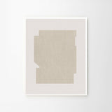 Print - Bauhaus beige von Julia Hallström Hjort