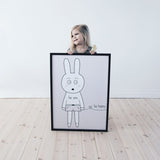 Print - Be You Be Happy von Miniwilla