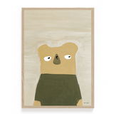 Print - Bear A3 von Ted & Tone