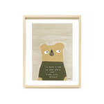 Print - Bear I'll have a cup of love... A4 von Ted & Tone