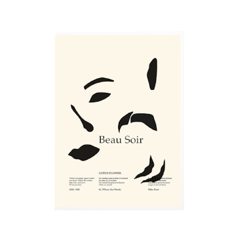 Print - Beau Soir von Lucrecia Rey Caro
