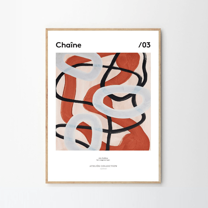 Print - Chaine von The Poster Club