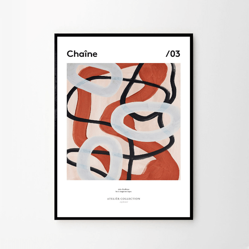 Print - Chaine von The Poster Club