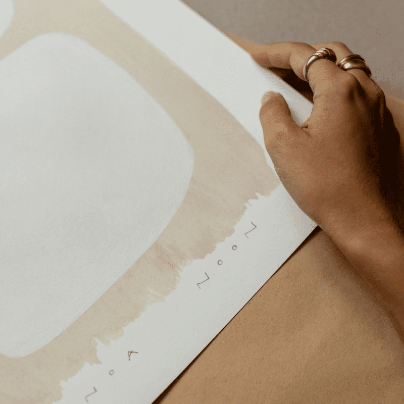 Print - Chalk Pigments von Noa Noon Gammelgaard