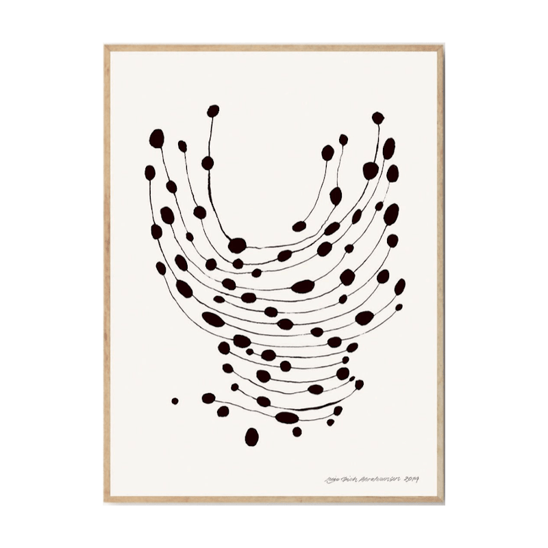 Print - Dancing Dots von The Poster Club