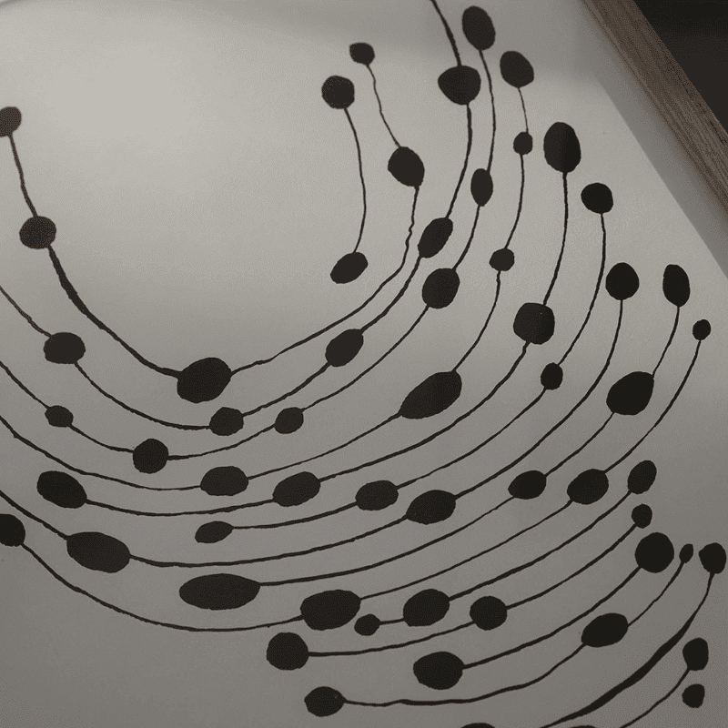 Print - Dancing Dots von The Poster Club