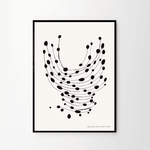 Print - Dancing Dots von The Poster Club