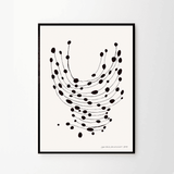 Print - Dancing Dots von The Poster Club