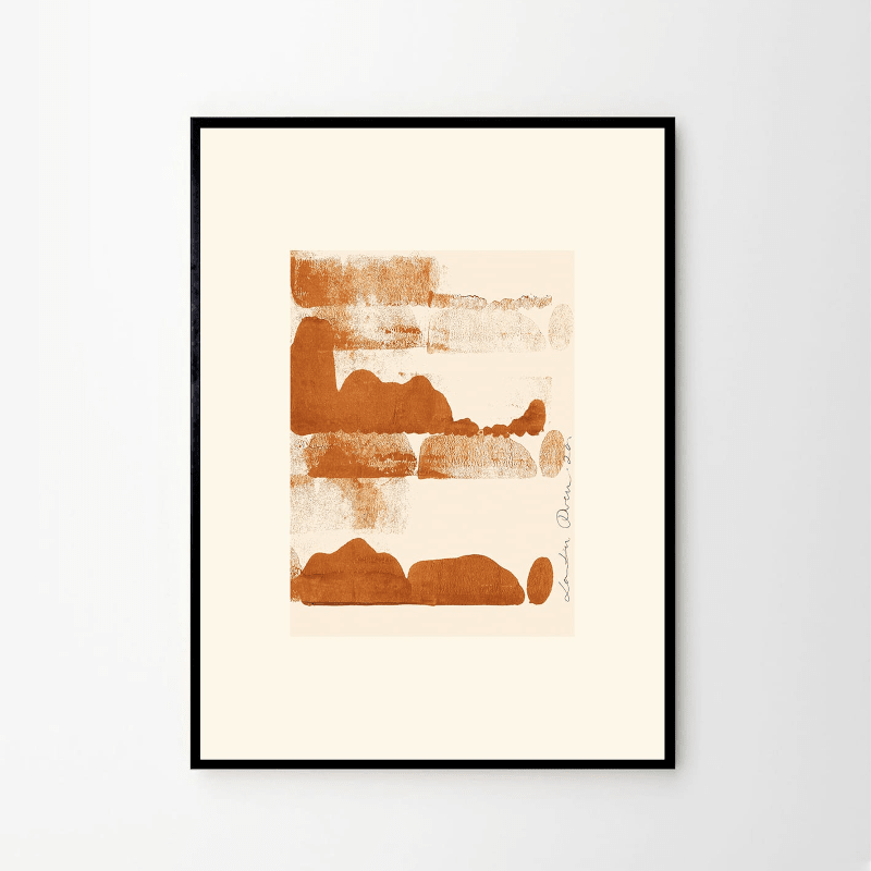 Print - Earth 02 von The Poster Club