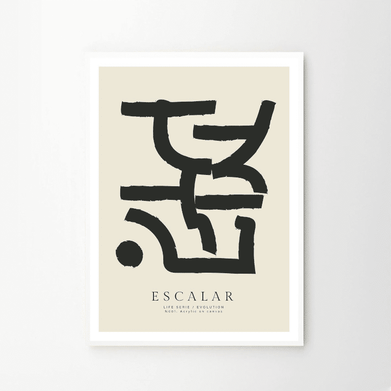 Print - Escalar von The Poster Club