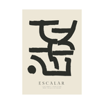 Print – Escalar von The Poster Club