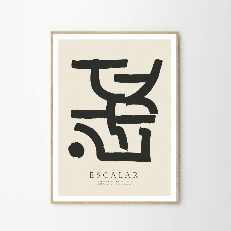 Print - Escalar von The Poster Club