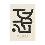 Print - Escalar von The Poster Club