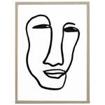 Print - Face von one must dash