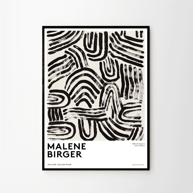 Print - Follow My Fingers von The Poster Club