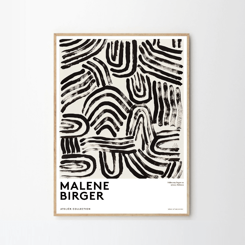 Print - Follow My Fingers von The Poster Club