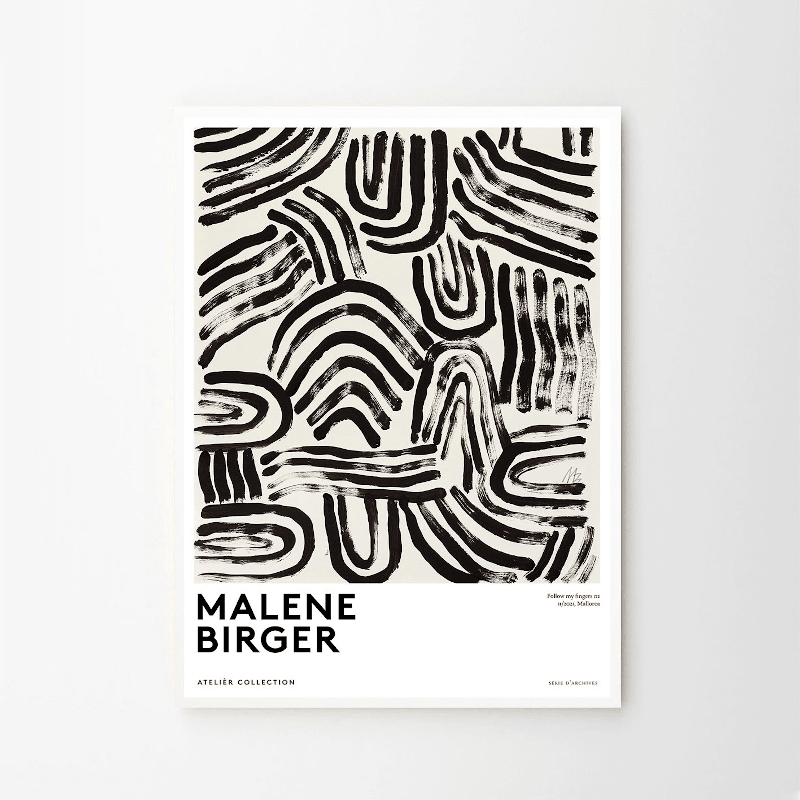 Print - Follow My Fingers von The Poster Club