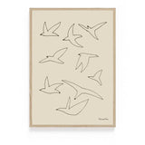 Print - Freedom birds von Ted and Tone
