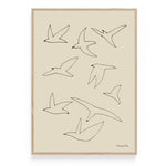 Print - Freedom birds von Ted and Tone