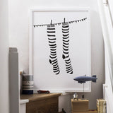 One must dash - Print Knock Your Socks Off