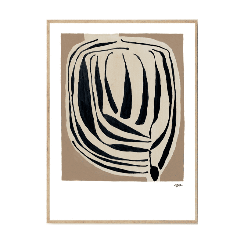 Print - Layered von The Poster Club