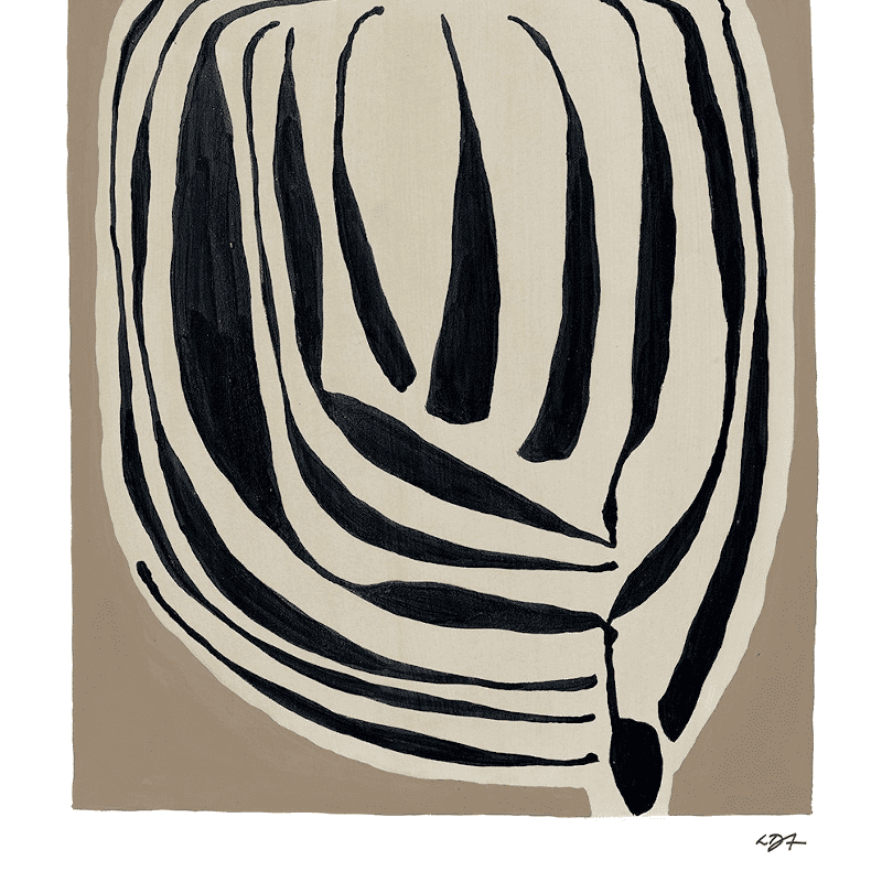 Print - Layered von The Poster Club
