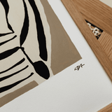 Print - Layered von The Poster Club