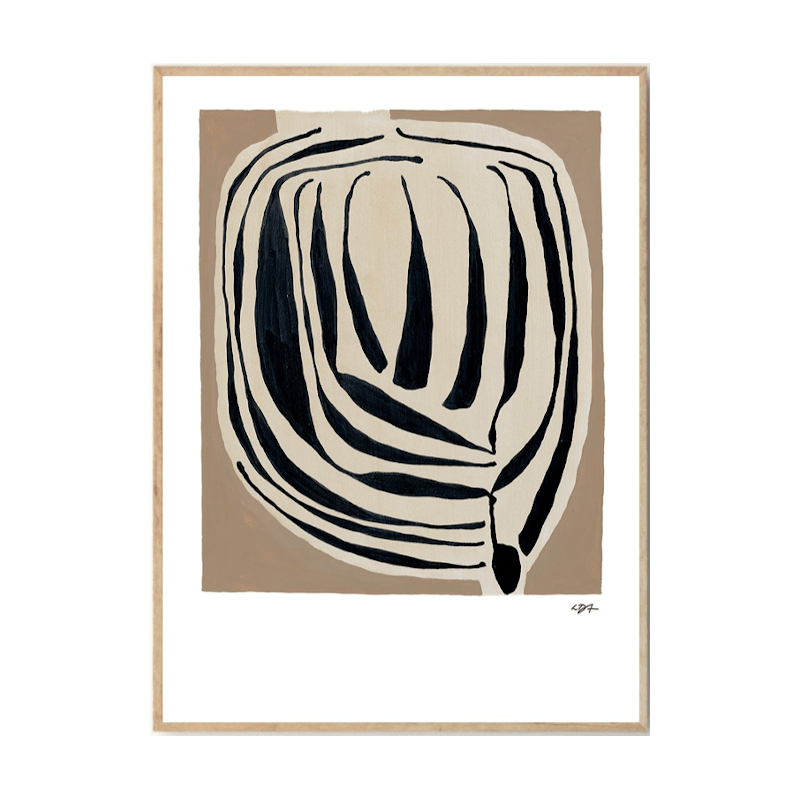 Print - Layered von The Poster Club