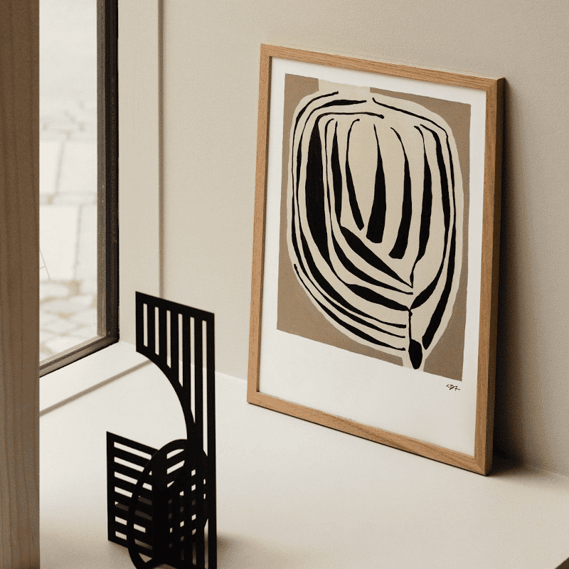 Print - Layered von The Poster Club
