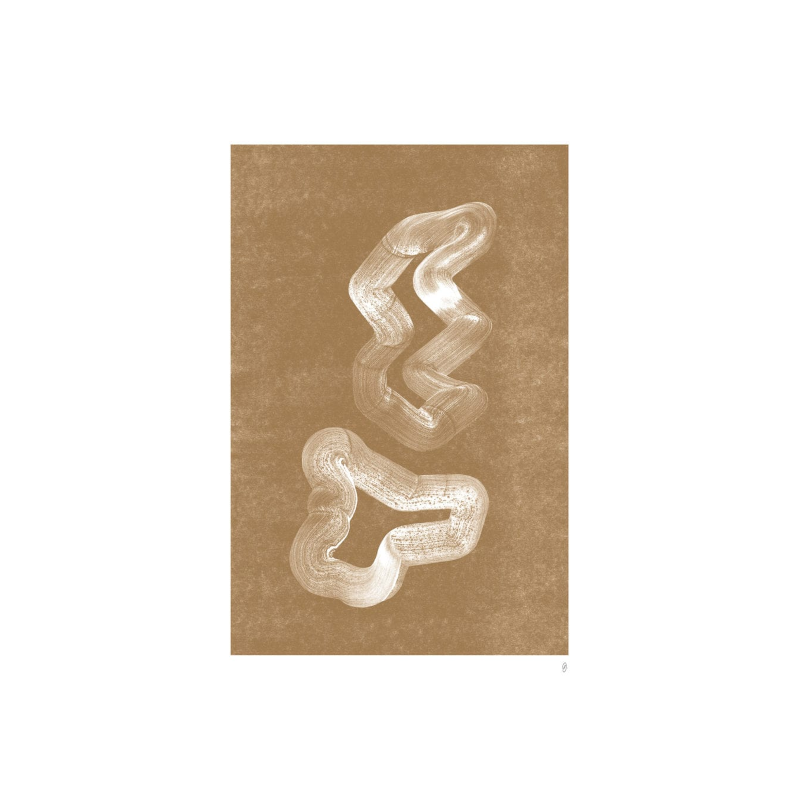 Print - Lineshape 03 von The Poster Club