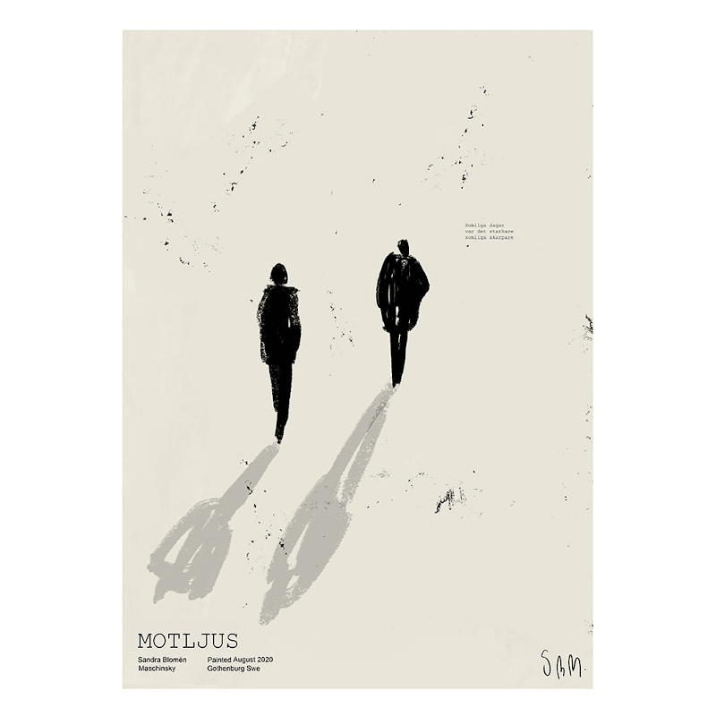Print - Motljus von The Poster Club