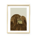 Print - Mountain Cabin A3 von Ted & Tone
