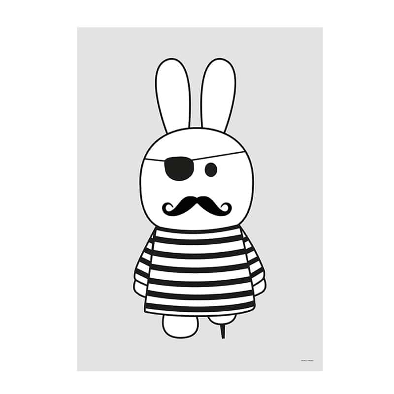 Print - Mr. Pirat von MiniWilla