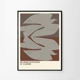 Print - Murmurations Brown von By Garmi