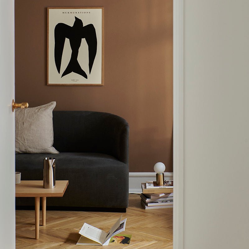 Print - Murmurations Sort Sol von By Garmi