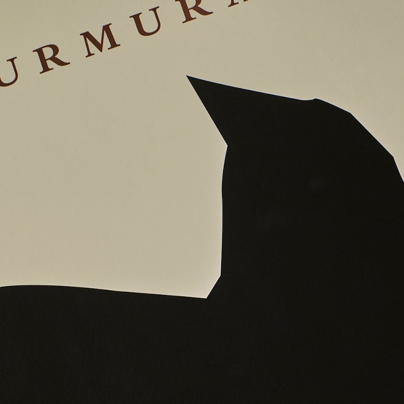 Print - Murmurations Sort Sol von By Garmi