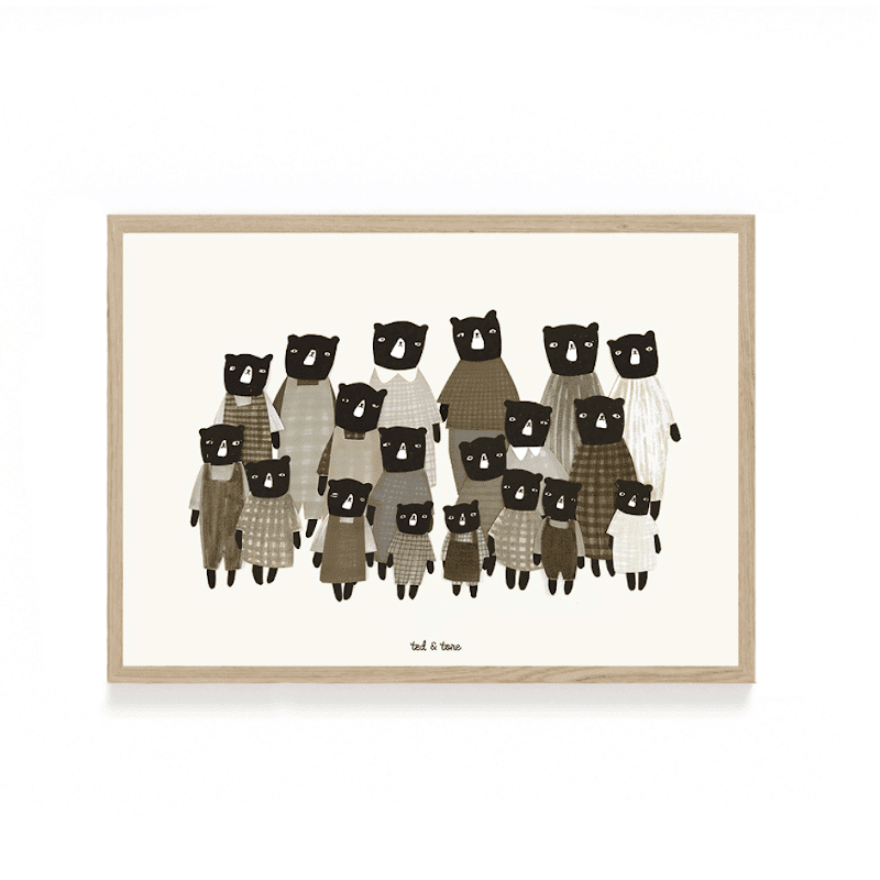 Print - My Family von Ted & Tone