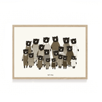 Print - My Family von Ted & Tone