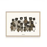 Print - My Family von Ted & Tone