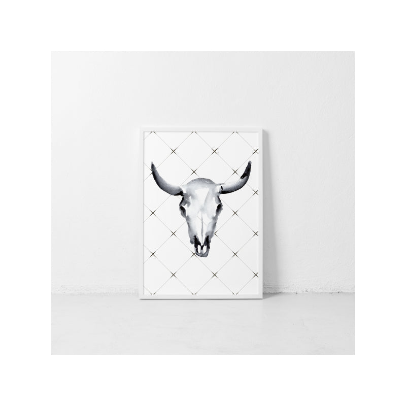 Print - Oh Bull von the birds and bees