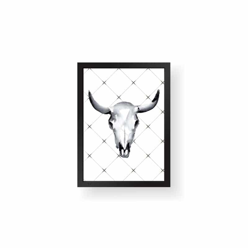 Print - Oh Bull von the birds and the bees