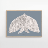 Print - Oiseau von Matías Larraín by The Poster Club