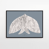 Print - Oiseau von Matías Larraín by The Poster Club