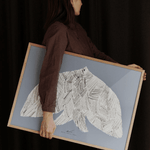 Print - Oiseau von Matías Larraín by The Poster Club